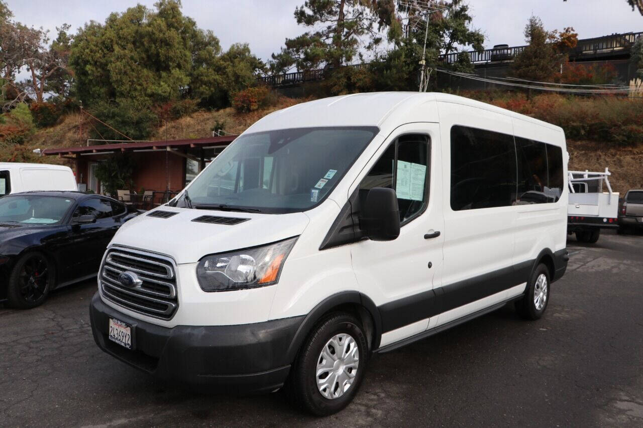 2017 Ford Transit 350 Xlt 3dr Lwb Medium Roof Passenger Van W/sliding Side Door