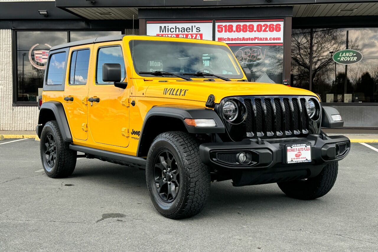 2021 Jeep Wrangler Unlimited Willys 4x4 4dr SUV