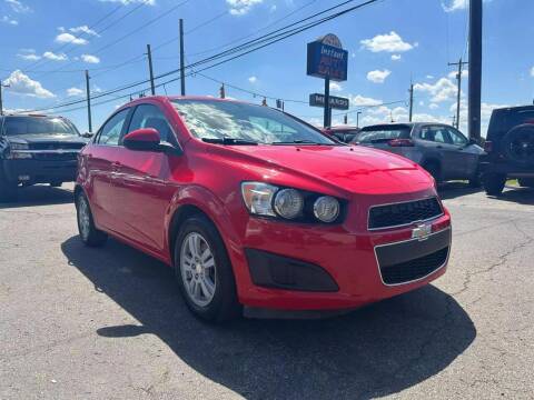 2015 Chevrolet Sonic for sale at Instant Auto Sales in Chillicothe OH