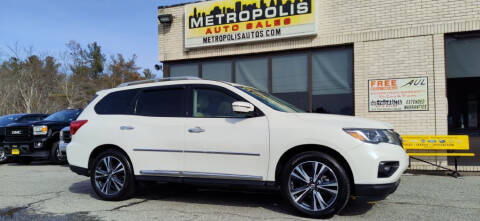 2017 Nissan Pathfinder for sale at Metropolis Auto Sales in Pelham NH