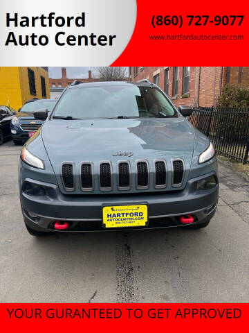 2015 Jeep Cherokee for sale at Hartford Auto Center in Hartford CT