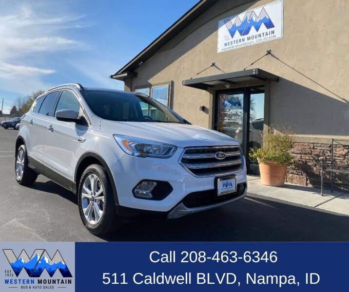 2017 Ford Escape for sale at Western Mountain Bus & Auto Sales in Nampa ID