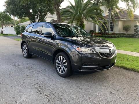 2015 Acura MDX for sale at UNITED AUTO BROKERS in Hollywood FL