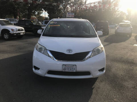 2011 Toyota Sienna for sale at RA Auto Wholesale LLC in San Jose CA
