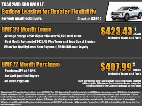 2026 Chevrolet Trax LT