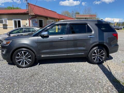 2016 Ford Explorer for sale at M&L Auto, LLC in Clyde NC
