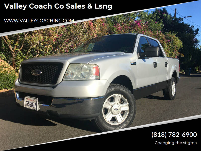 2004 Ford F-150 for sale at Valley Coach Co Sales & Lsng in Van Nuys CA