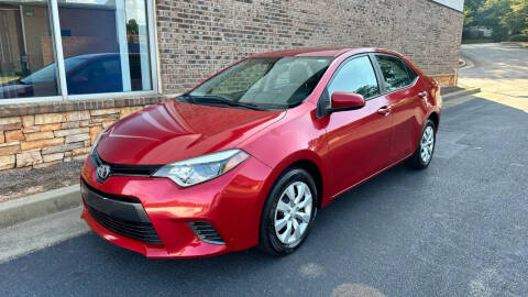 2016 Toyota Corolla for sale at El Camino Auto Sales in Gainesville GA