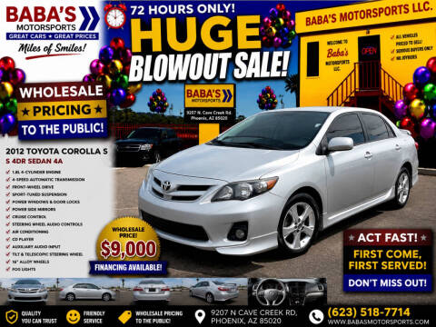 2012 Toyota Corolla