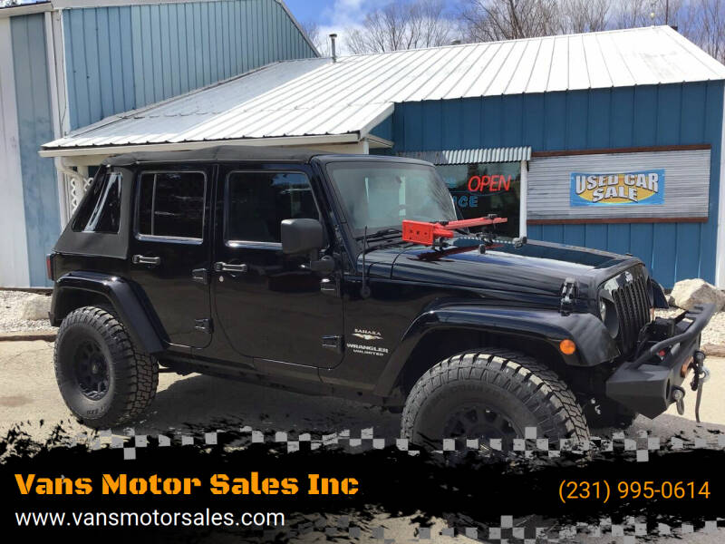 2007 Jeep Wrangler Unlimited for sale at Vans Motor Sales Inc in Traverse City MI