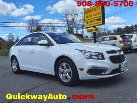 2016 Chevrolet Cruze Limited for sale at Quickway Auto Sales in Hackettstown NJ