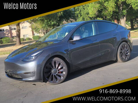 2021 Tesla Model Y for sale at Welco Motors in Rancho Cordova CA
