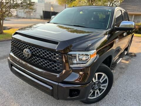 2019 Toyota Tundra for sale at M.I.A Motor Sport in Houston TX