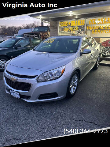 2015 Chevrolet Malibu for sale at Virginia Auto Inc in Roanoke VA