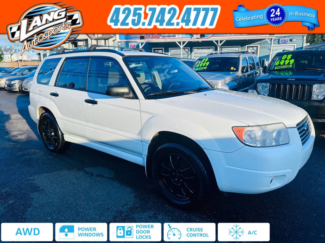 2006 Subaru Forester for sale at Lang Autosports in Lynnwood, WA