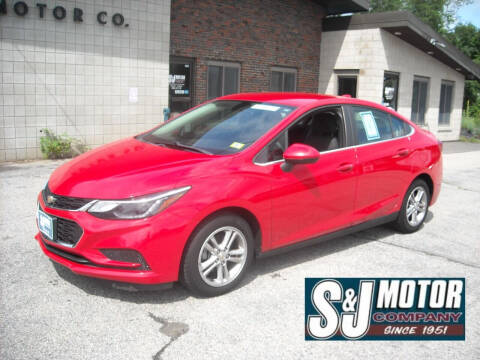 2017 Chevrolet Cruze for sale at S & J Motor Co Inc. in Merrimack NH