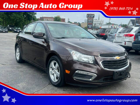 2015 Chevrolet Cruze for sale at One Stop Auto Group in Fitchburg MA