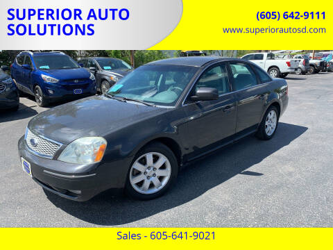 2007 Ford Five Hundred for sale at SUPERIOR AUTO SOLUTIONS in Spearfish SD