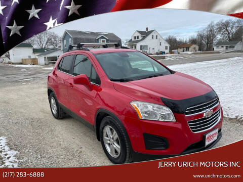 2015 Chevrolet Trax for sale at Jerry Urich Motors Inc in Hoopeston IL