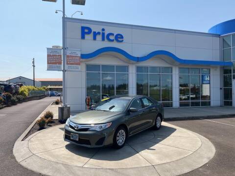 2013 Toyota Camry for sale at Price Honda in McMinnville in Mcminnville OR