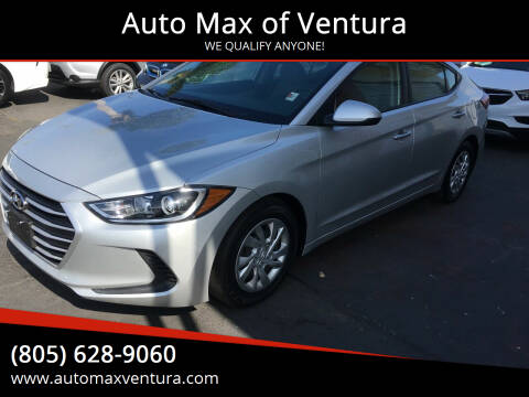 2018 Hyundai Elantra for sale at Auto Max of Ventura in Ventura CA