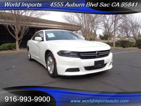 2016 Dodge Charger for sale at World Imports in Sacramento CA