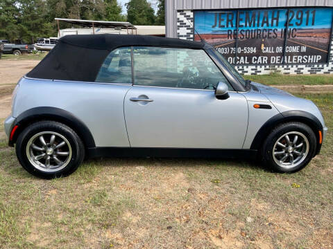 2005 MINI Cooper for sale at Jeremiah 29:11 Auto Sales in Avinger TX