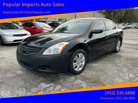 2012 Nissan Altima for sale at Popular Imports Auto Sales in Gainesville FL