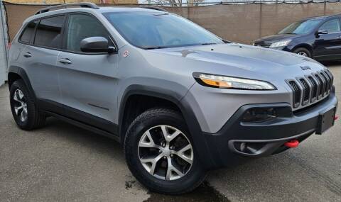 2017 Jeep Cherokee for sale at Minnesota Auto Sales in Golden Valley MN