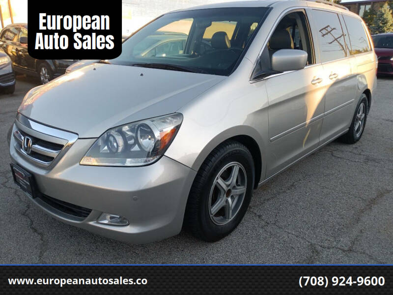 2007 Honda Odyssey for sale at European Auto Sales in Bridgeview IL