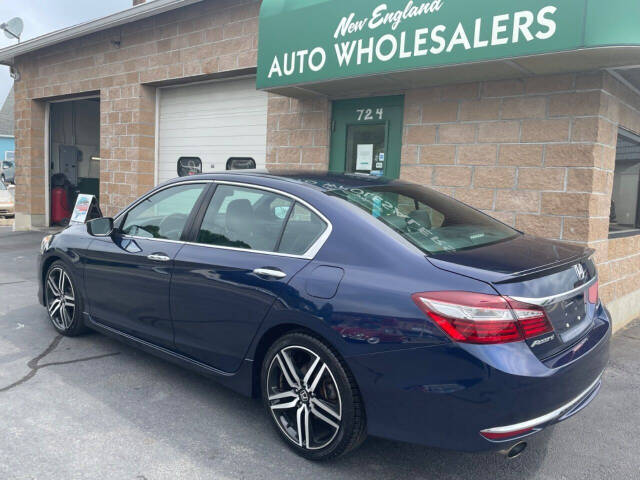 2016 Honda Accord for sale at New England Wholesalers in Springfield, MA