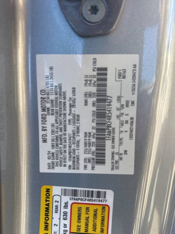 2024 Ford Mustang GT