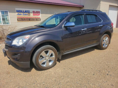 2015 Chevrolet Equinox for sale at Hollatz Auto Sales in Parkers Prairie MN