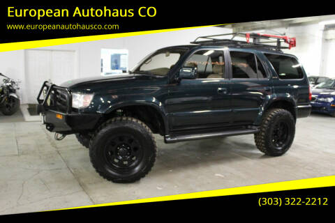1996 Toyota 4Runner for sale at European Autohaus CO in Denver CO