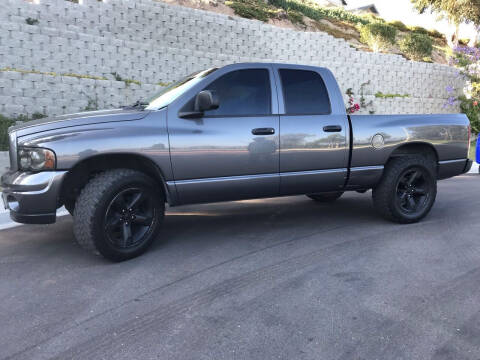 2003 Dodge Ram Pickup 1500 for sale at CALIFORNIA AUTO GROUP in San Diego CA