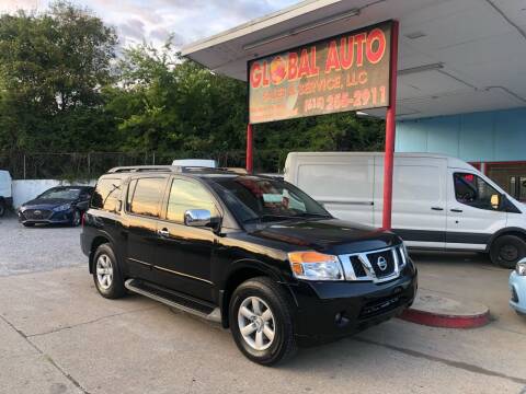2011 Nissan Armada for sale at Global Auto Sales and Service in Nashville TN