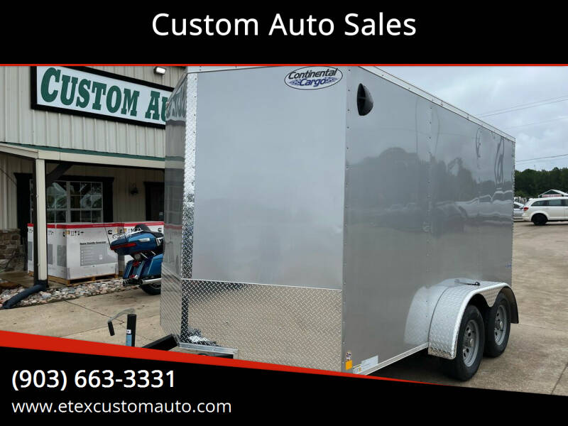 2023 Continental Cargo 7x12 Enclosed Trailer for sale at Custom Auto Sales - TRAILERS in Longview TX