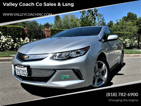 2016 Chevrolet Volt for sale at Valley Coach Co Sales & Lsng in Van Nuys CA