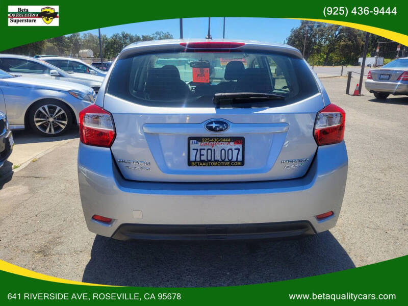 2014 Subaru Impreza 2.0i Premium