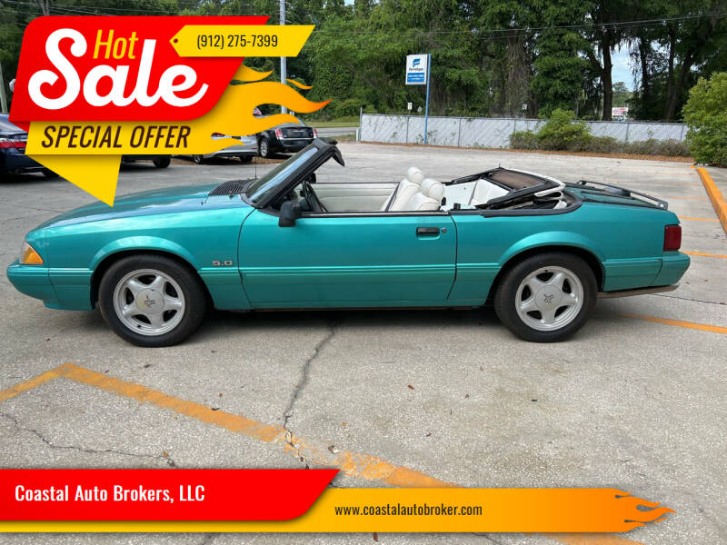 1993 Ford Mustang for sale at Coastal Auto Brokers, LLC in Brunswick GA