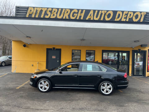 2013 Volkswagen Passat for sale at Pittsburgh Auto Depot in Pittsburgh PA