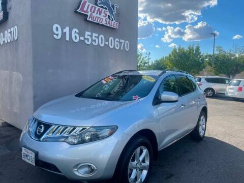 2009 Nissan Murano for sale at LIONS AUTO SALES in Sacramento CA