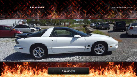 1999 Pontiac Firebird for sale at K & E Auto Sales in Ardmore AL