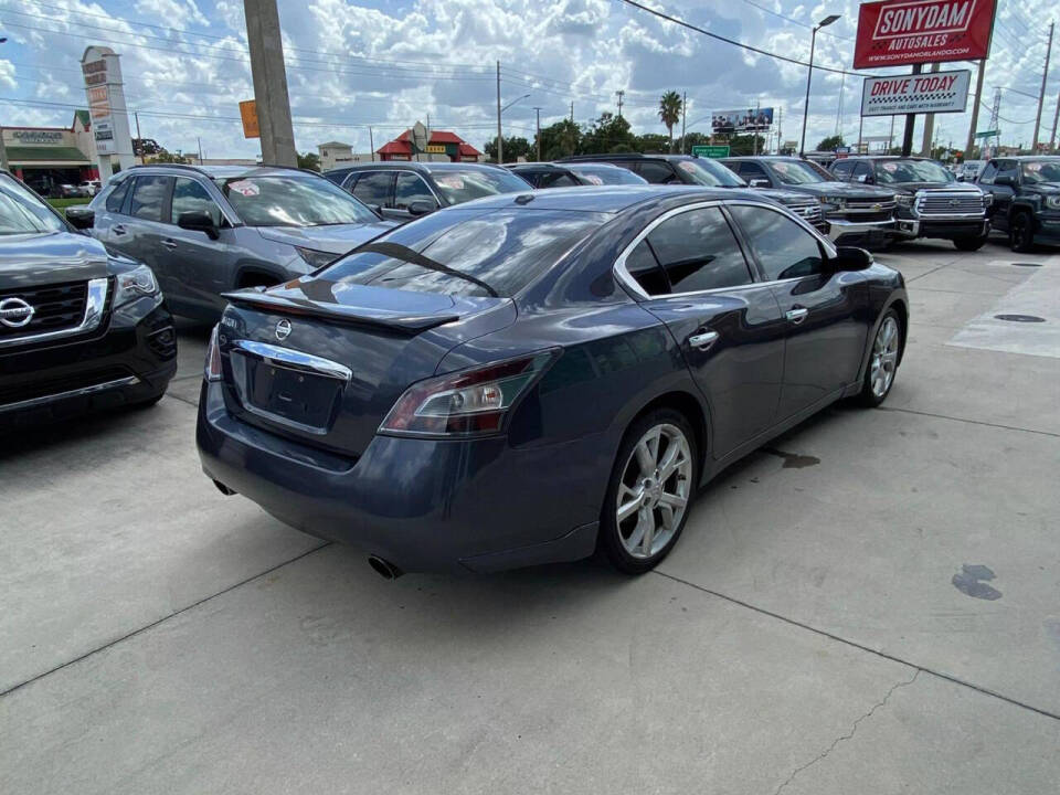 2012 Nissan Maxima for sale at Sonydam Auto Sales Orlando in Orlando, FL