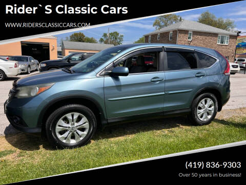 2013 Honda CR-V for sale at Rider`s Classic Cars in Millbury OH