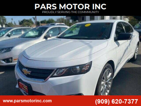 2018 Chevrolet Impala for sale at PARS MOTOR INC in Pomona CA