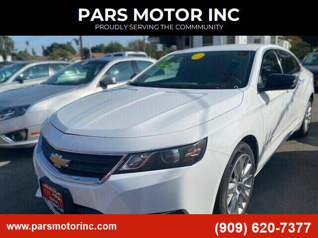 2018 Chevrolet Impala for sale at PARS MOTOR INC in Pomona CA
