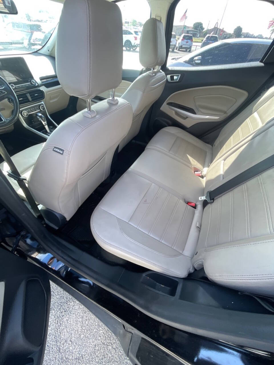 Black 2019 Ford EcoSport Titanium AWD Titanium 4dr Crossover 6