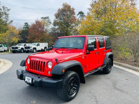 2015 Jeep Wrangler Unlimited for sale at Freedom Auto Sales in Chantilly VA