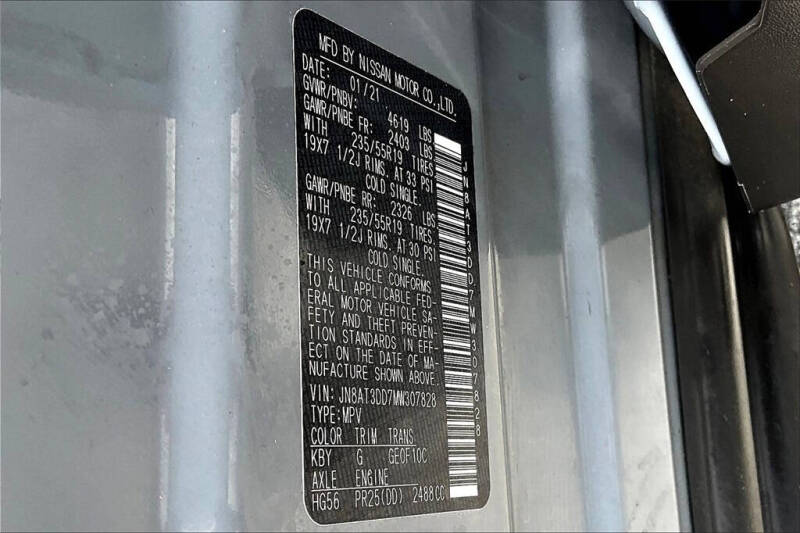 2021 Nissan Rogue Platinum